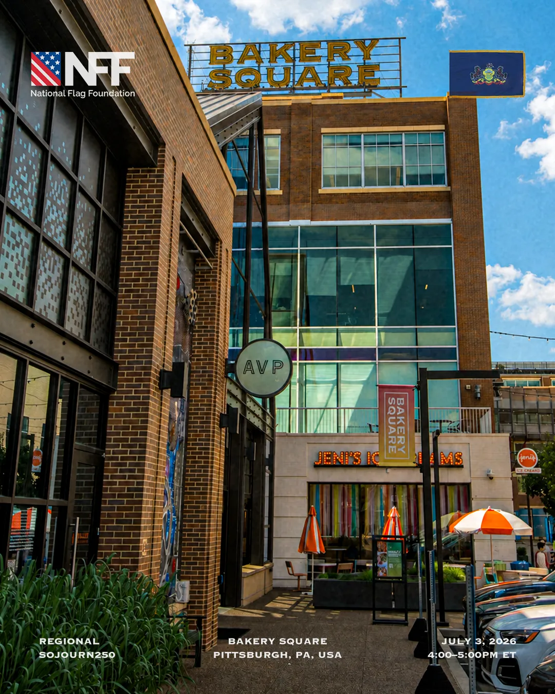 Reinventing the Promise, Bakery Square · The Innovation Revolution, East Liberty. Friday, July 3, 4:00 – 5:00 PM ET.